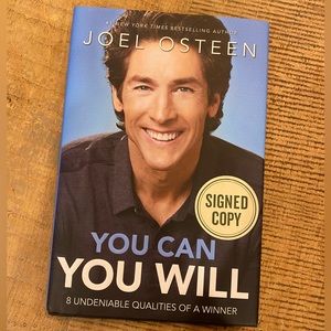 Joel Osteen You Can You Will - Signed Copy